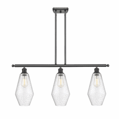Innovations Cindyrella LED Island Light - Matte Black - 516-3I-BK-G654-7-LED Innovations Cindyrella LED Island Light - Matte Black - 516-3I-BK-G654-7-LED
