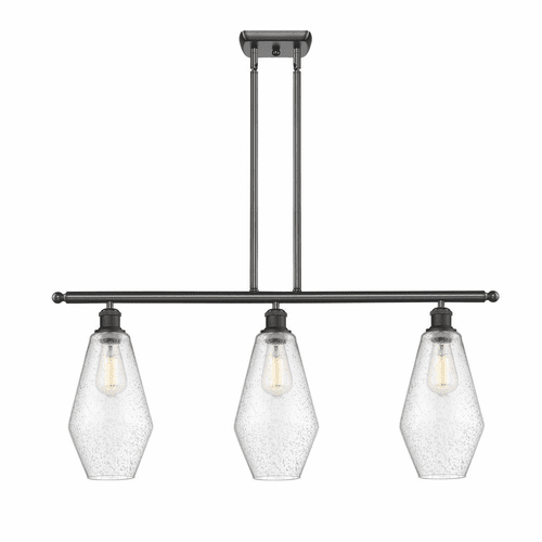 Innovations Cindyrella LED Island Light - Oil Rubbed Bronze - 516-3I-OB-G654-7-LED