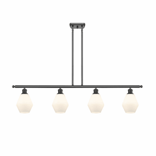 Innovations Cindyrella LED Island Light - Oil Rubbed Bronze - 516-4I-OB-G651-6-LED