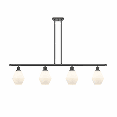 Innovations Cindyrella LED Island Light - Oil Rubbed Bronze - 516-4I-OB-G651-6-LED