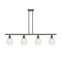 Innovations Cindyrella LED Island Light - Oil Rubbed Bronze - 516-4I-OB-G654-6-LED