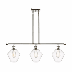 Innovations Cindyrella LED Island Light - Polished Nickel - 516-3I-PN-G652-8-LED