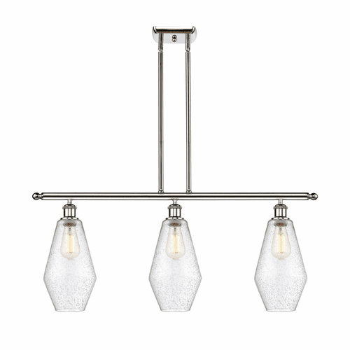 Innovations Cindyrella LED Island Light - Polished Nickel - 516-3I-PN-G654-7-LED