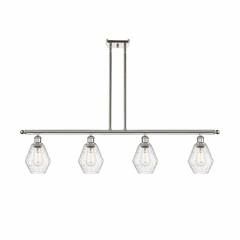 Innovations Cindyrella LED Island Light - Polished Nickel - 516-4I-PN-G654-6-LED