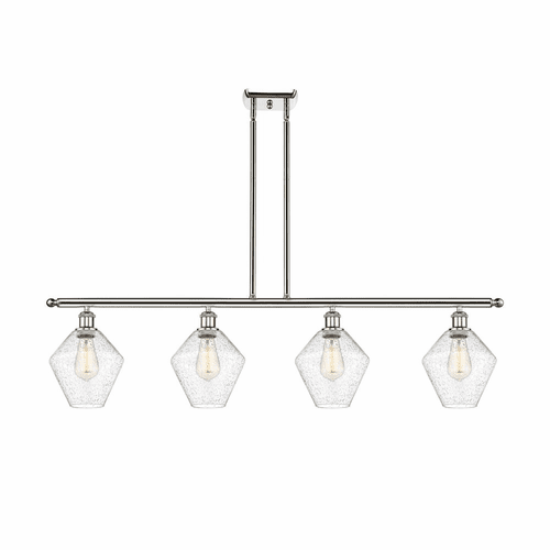 Innovations Cindyrella LED Island Light - Polished Nickel - 516-4I-PN-G654-8-LED
