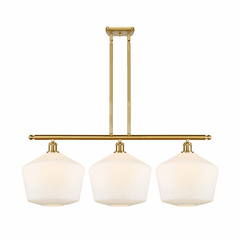 Innovations Cindyrella LED Island Light - Satin Gold - 516-3I-SG-G651-12-LED Innovations Cindyrella LED Island Light - Satin Gold - 516-3I-SG-G651-12-LED