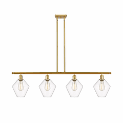 Innovations Cindyrella LED Island Light - Satin Gold - 516-4I-SG-G652-8-LED Innovations Cindyrella LED Island Light - Satin Gold - 516-4I-SG-G652-8-LED