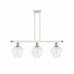 Innovations Cindyrella LED Island Light - White and Chrome - 516-3I-WPC-G654-8-LED