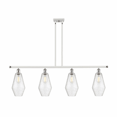 Innovations Cindyrella LED Island Light - White and Chrome - 516-4I-WPC-G654-7-LED Innovations Cindyrella LED Island Light - White and Chrome - 516-4I-WPC-G654-7-LED