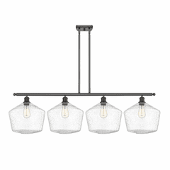 Innovations Cindyrella LED Island - Oil Rubbed Bronze - 516-4I-OB-G654-12-LED