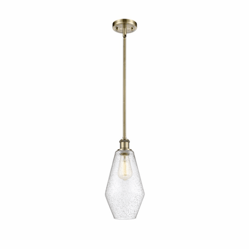 Innovations Cindyrella LED Mini Pendant - Antique Brass - 516-1S-AB-G654-7-LED