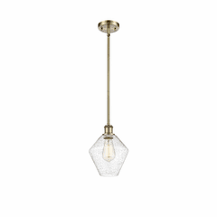 Innovations Cindyrella LED Mini Pendant - Antique Brass - 516-1S-AB-G654-8-LED