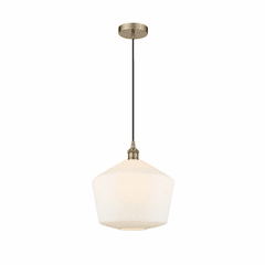 Innovations Cindyrella LED Mini Pendant - Antique Brass - 616-1P-AB-G651-12-LED