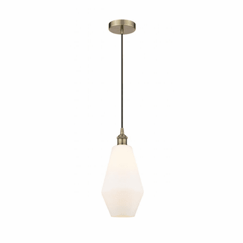 Innovations Cindyrella LED Mini Pendant - Antique Brass - 616-1P-AB-G651-7-LED
