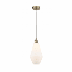 Innovations Cindyrella LED Mini Pendant - Antique Brass - 616-1P-AB-G651-7-LED