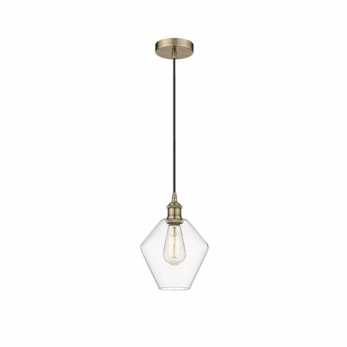 Innovations Cindyrella LED Mini Pendant - Antique Brass - 616-1P-AB-G652-8-LED