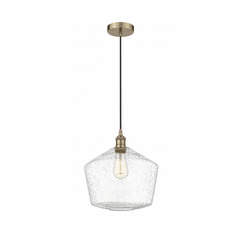 Innovations Cindyrella LED Mini Pendant - Antique Brass - 616-1P-AB-G654-12-LED