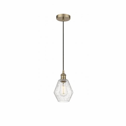 Innovations Cindyrella LED Mini Pendant - Antique Brass - 616-1P-AB-G654-6-LED