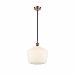 Innovations Cindyrella LED Mini Pendant - Antique Copper - 516-1P-AC-G651-12-LED