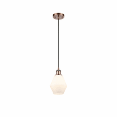 Innovations Cindyrella LED Mini Pendant - Antique Copper - 516-1P-AC-G651-6-LED