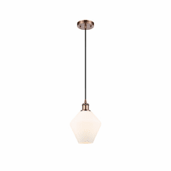 Innovations Cindyrella LED Mini Pendant - Antique Copper - 516-1P-AC-G651-8-LED