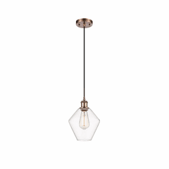 Innovations Cindyrella LED Mini Pendant - Antique Copper - 516-1P-AC-G652-8-LED