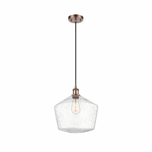Innovations Cindyrella LED Mini Pendant - Antique Copper - 516-1P-AC-G654-12-LED