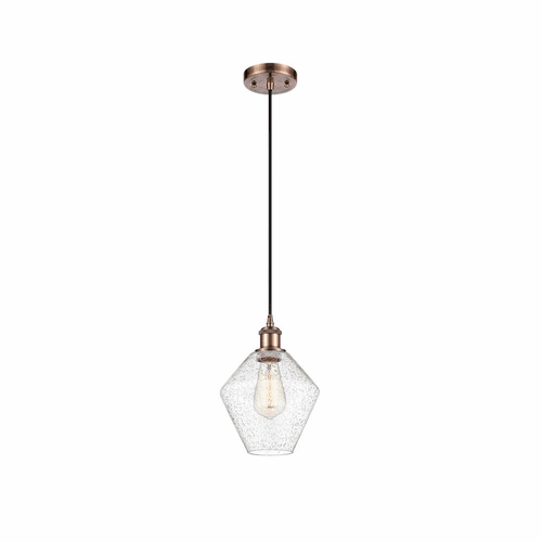 Innovations Cindyrella LED Mini Pendant - Antique Copper - 516-1P-AC-G654-8-LED