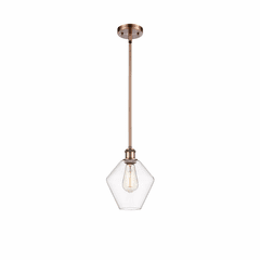 Innovations Cindyrella LED Mini Pendant - Antique Copper - 516-1S-AC-G652-8-LED