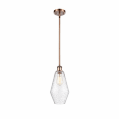 Innovations Cindyrella LED Mini Pendant - Antique Copper - 516-1S-AC-G654-7-LED