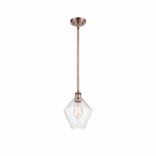 Innovations Cindyrella LED Mini Pendant - Antique Copper - 516-1S-AC-G654-8-LED