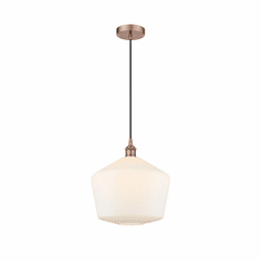 Innovations Cindyrella LED Mini Pendant - Antique Copper - 616-1P-AC-G651-12-LED