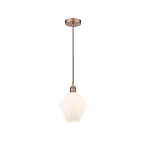 Innovations Cindyrella LED Mini Pendant - Antique Copper - 616-1P-AC-G651-8-LED
