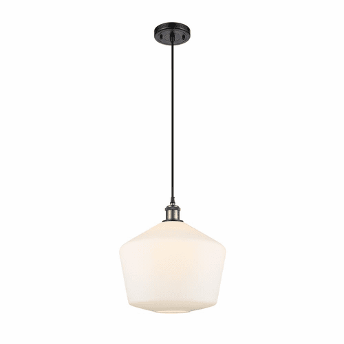 Innovations Cindyrella LED Mini Pendant - Black Brass - 516-1P-BAB-G651-12-LED