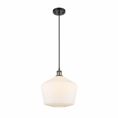 Innovations Cindyrella LED Mini Pendant - Black Brass - 516-1P-BAB-G651-12-LED