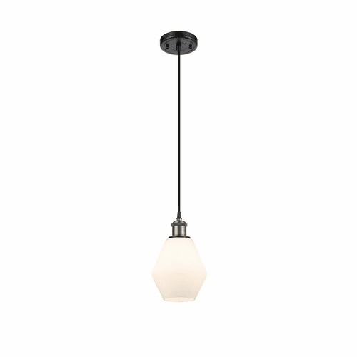 Innovations Cindyrella LED Mini Pendant - Black Brass - 516-1P-BAB-G651-6-LED