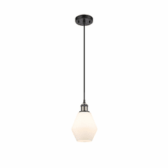 Innovations Cindyrella LED Mini Pendant - Black Brass - 516-1P-BAB-G651-6-LED
