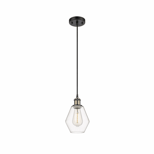 Innovations Cindyrella LED Mini Pendant - Black Brass - 516-1P-BAB-G652-6-LED