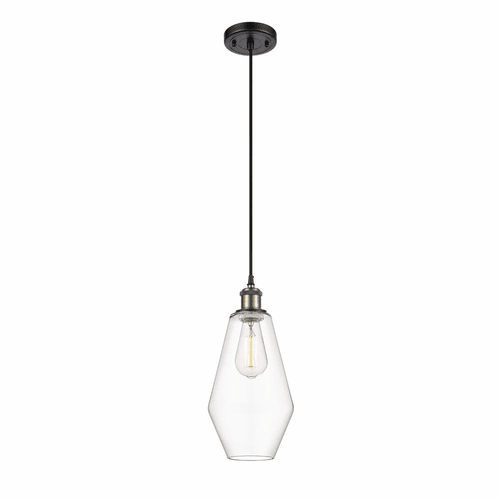 Innovations Cindyrella LED Mini Pendant - Black Brass - 516-1P-BAB-G652-7-LED
