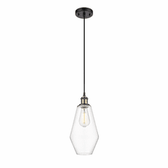 Innovations Cindyrella LED Mini Pendant - Black Brass - 516-1P-BAB-G652-7-LED