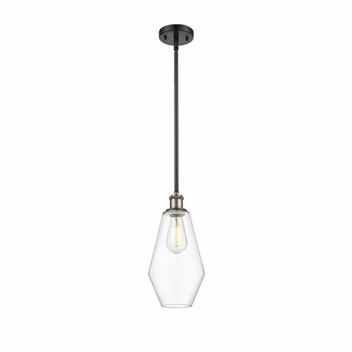 Innovations Cindyrella LED Mini Pendant - Black Brass - 516-1S-BAB-G652-7-LED