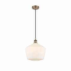 Innovations Cindyrella LED Mini Pendant - Brushed Brass - 516-1P-BB-G651-12-LED