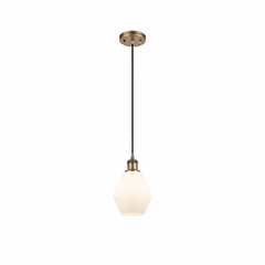 Innovations Cindyrella LED Mini Pendant - Brushed Brass - 516-1P-BB-G651-6-LED