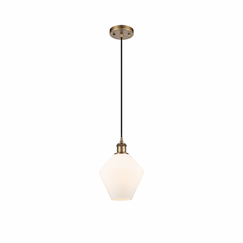 Innovations Cindyrella LED Mini Pendant - Brushed Brass - 516-1P-BB-G651-8-LED