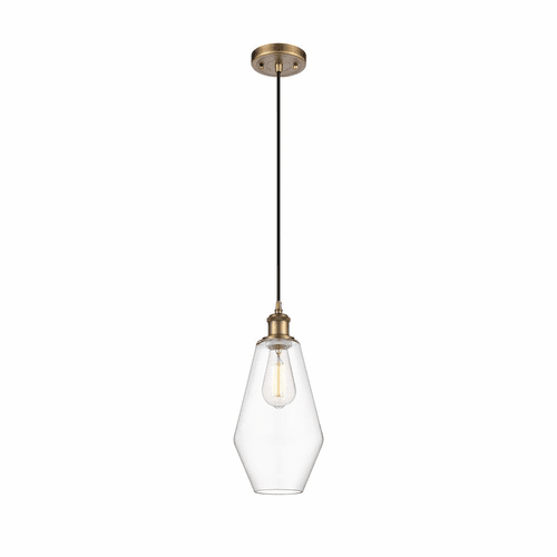 Innovations Cindyrella LED Mini Pendant - Brushed Brass - 516-1P-BB-G652-7-LED