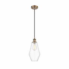 Innovations Cindyrella LED Mini Pendant - Brushed Brass - 516-1P-BB-G652-7-LED
