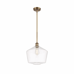 Innovations Cindyrella LED Mini Pendant - Brushed Brass - 516-1S-BB-G652-12-LED