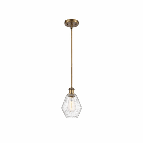 Innovations Cindyrella LED Mini Pendant - Brushed Brass - 516-1S-BB-G654-6-LED