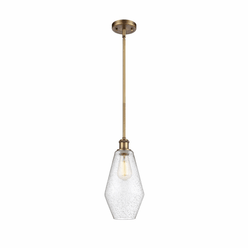 Innovations Cindyrella LED Mini Pendant - Brushed Brass - 516-1S-BB-G654-7-LED