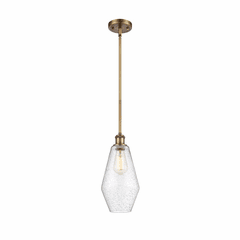 Innovations Cindyrella LED Mini Pendant - Brushed Brass - 516-1S-BB-G654-7-LED